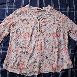 Chiffon Floral Blouse